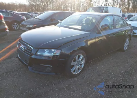 2011 Audi A4 2.0T Premium z USA, uszkodzony, nr VIN WAUBFAFL9BN012505